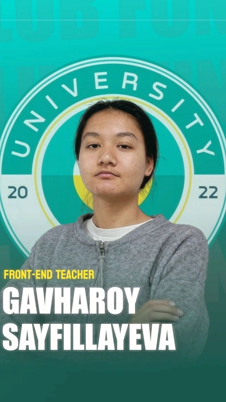 Gavharoy Sayfillayevaman